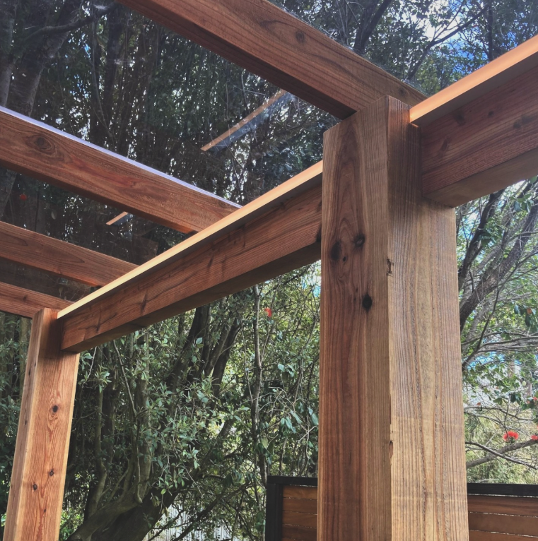 Japanese Cedar Glulam Pergola Lumber