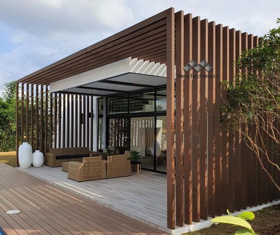 UP Nordic Thermo Modified Pergola Lumber