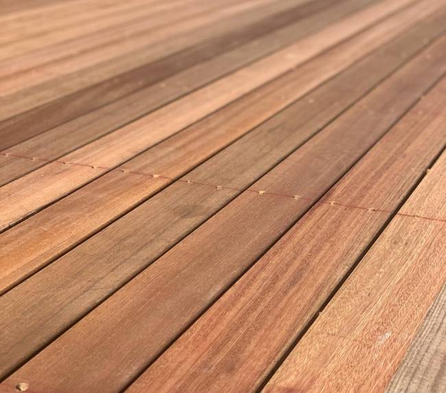 UP Yellow Balau Decking