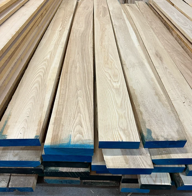Rough Sawn White Ash Lumber