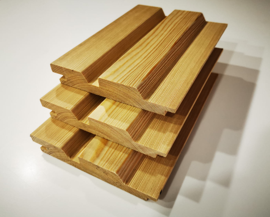 SECA T&G Sib. Larch Double Rhombus 24 x 146 4.000m